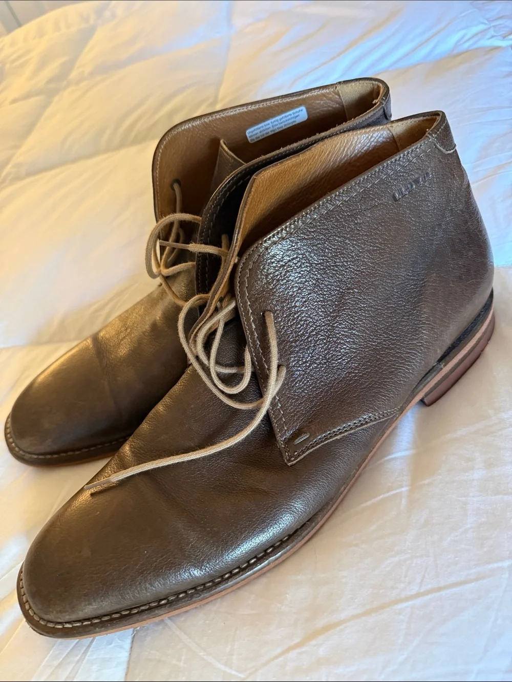 Lloyd Lake Men's Brown Leather Chukka Boots